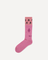 Logo cotton Socks - PINK | Base Blu