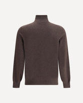 Turtleneck Sweater - BROWN | Base Blu