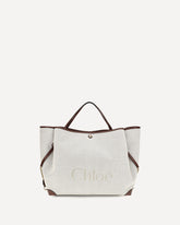 Large Carry Tote Bag - BEIGE | Base Blu