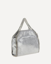 Tiny Shaggy Tote Shoulder Bag - SILVER | Base Blu