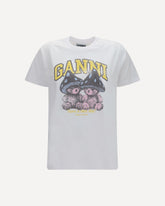 Teddy Mushroom cotton T-shirt - WHITE | Base Blu