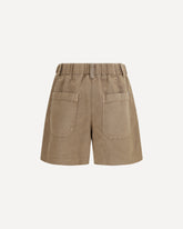 Linen Shorts - BEIGE | Base Blu