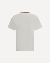T-Shirt Archivio Check - BIANCO | Base Blu