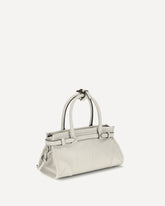 Borsa a Mano Bonnie mini - BIANCO | Base Blu