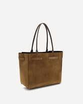 Audrey medium Tote Bag - BROWN | Base Blu