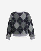 Rhombus Sweater - GREY | Base Blu