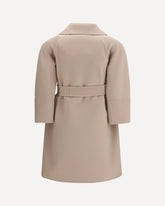 Arona Coat in virgin wool - BEIGE | Base Blu