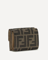 Portafoglio FF trifold - MARRONE | Base Blu
