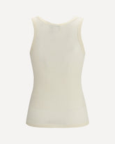 Ribbed wool Top - CREAM | Base Blu