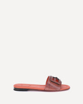 Python print Sandals - RED | Base Blu