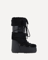 Icon Faux Fur Boots - BLACK | Base Blu