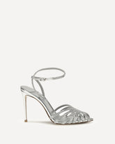 Embrace Divina Sandals - SILVER | Base Blu