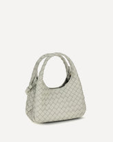 Baby Campana leather Handbag - GREY | Base Blu