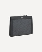 Gancini pattern Pouch -  Base Blu