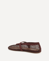 Ballerine in rete - BORDEAUX | Base Blu