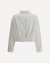 Cropped Jacket - CREAM | Base Blu