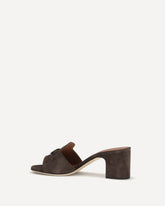 Suede Sandals - BLACK | Base Blu