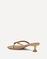 Juliette Thong Sandals - BEIGE | Base Blu