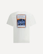 Maxi print T-Shirt - WHITE | Base Blu