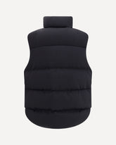 Otis Padded Gilet from Moncler x EE72 by Edward Enninful - BLACK | Base Blu