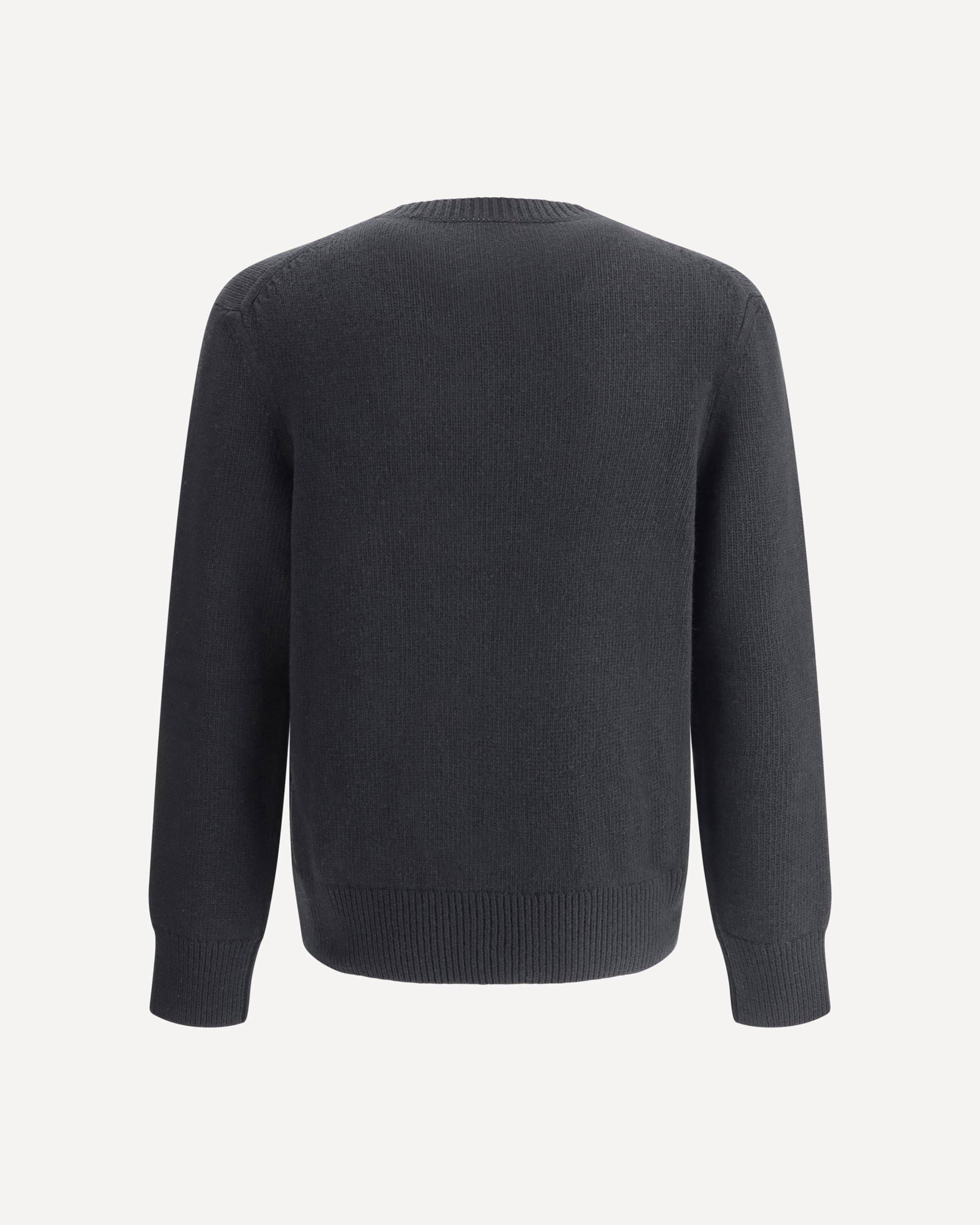 BURBERRY Burberry's Equestrian Knight logo sweater BLACK | Base Blu