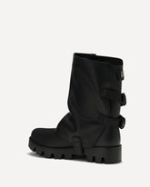 Leather Ankle Boots - BLACK | Base Blu