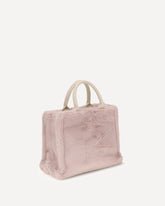 Borsa Tote Basket piccola - ROSA | Base Blu