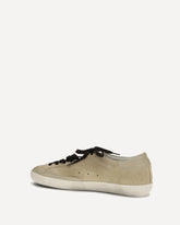Suede Super Star Sneakers - BEIGE | Base Blu