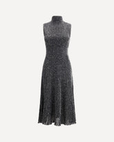 Sequined midi Dress - GREY | Base Blu