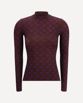 Moon long sleeve Top - BROWN | Base Blu