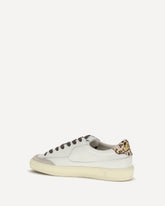 Windscape Low leather Sneakers - WHITE | Base Blu