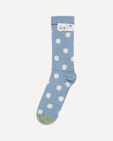 Polka-dot pattern Socks - LIGHT BLUE | Base Blu