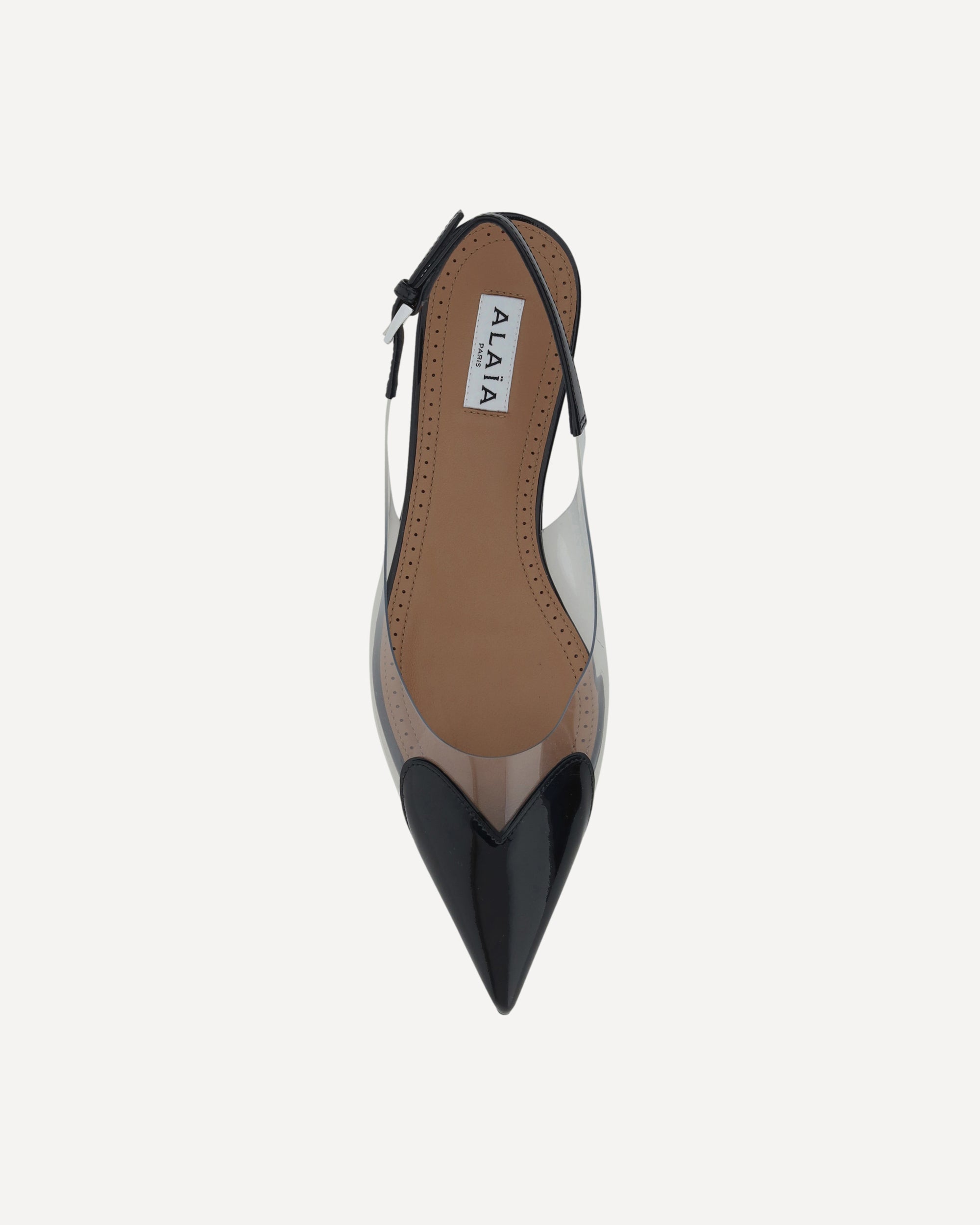 ALAÏA Le Cœur Ballerinas BLACK | Base Blu