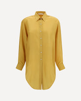 Sailor Marisca silk Shirt - GOLD | Base Blu
