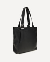 Loop Zipped Tote - BLACK | Base Blu