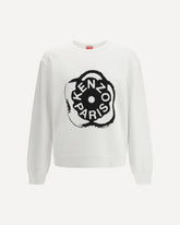 Boke Flower 2.0 cotton Sweatshirt - WHITE | Base Blu