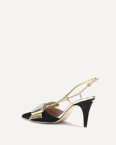 Bowow Slingback Pumps - MULTICOLOUR | Base Blu