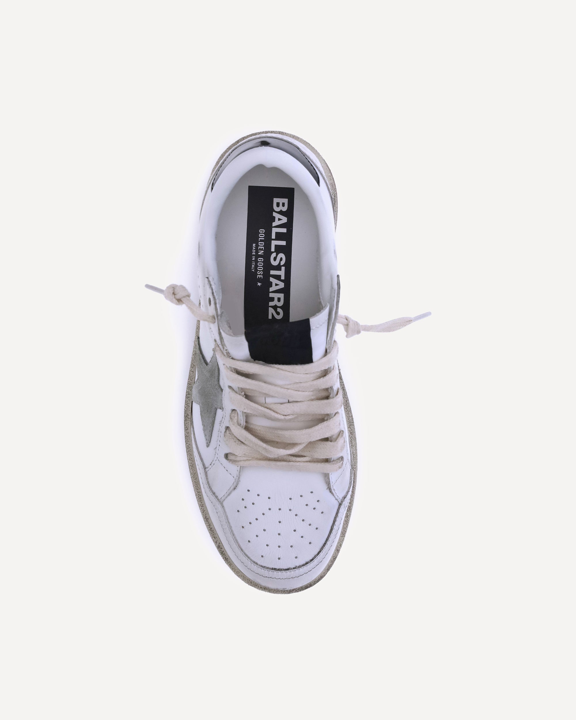 GOLDEN GOOSE Ball Star 2 Sneakers WHITE | Base Blu