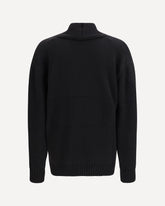 Knit Cardigan - BLACK | Base Blu