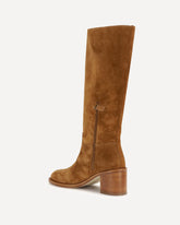 Finn high Boots - BROWN | Base Blu