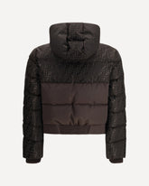 Padded Technical FF Jacquard Jacket - BROWN | Base Blu