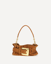 Borsa Anthem Mini in pelle scamosciata - BEIGE | Base Blu
