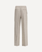 Straight-leg Asolo Pants - GREY | Base Blu
