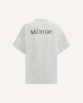 Oversized T-Shirt - WHITE | Base Blu