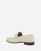 Leather Loafers - WHITE | Base Blu