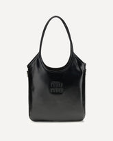 Borsa a Spalla IVY in pelle - NERO | Base Blu