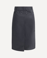 Midi Skirt - GREY | Base Blu