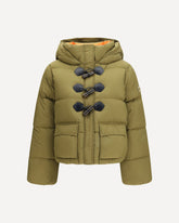 Future nylon Puffer Jacket - GREEN | Base Blu