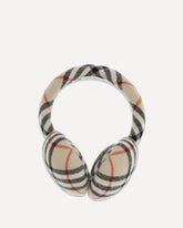 Check Earmuffs - BEIGE | Base Blu