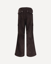Corduroy cargo Pants - BROWN | Base Blu